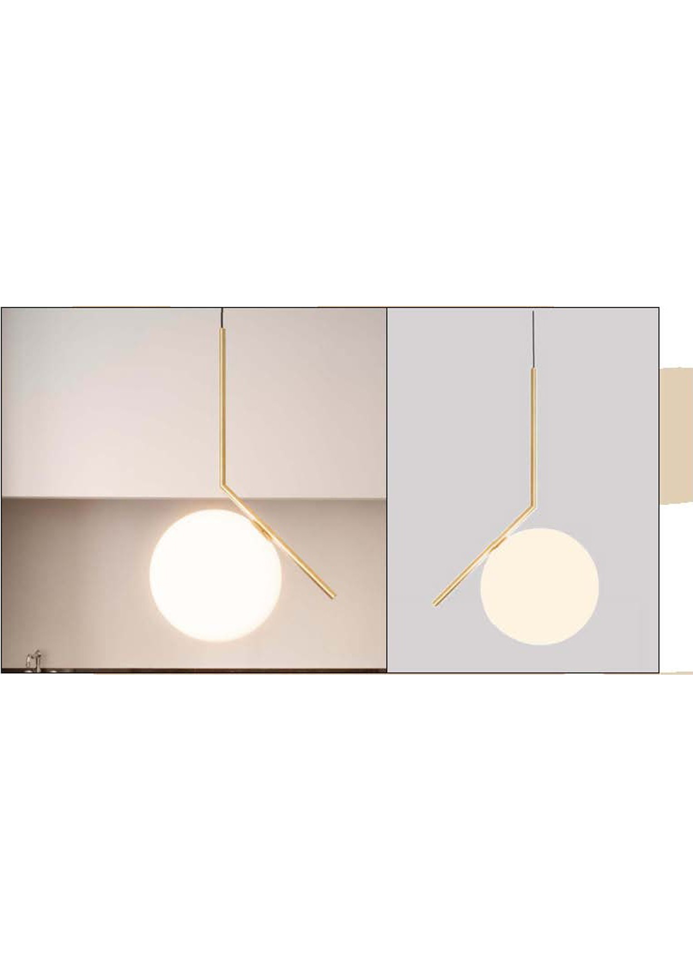 Beyond Lights - Glass Globe Pendant- GL